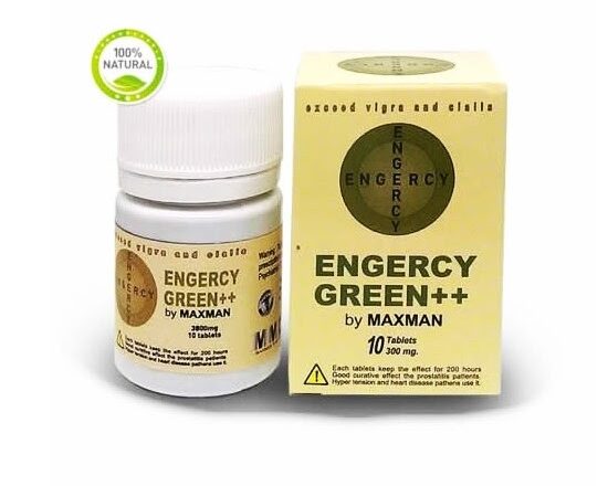 Engercy Green 300 Mg 10 Tablet Sertleştirici Hap