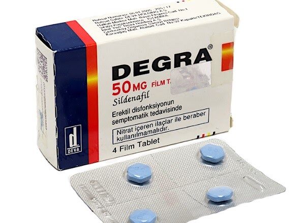 Degra 50 Mg 4 Tablet Ereksiyon Hapı