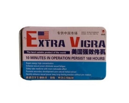 Extra Vigra 10 Tablet Sertleştirici ve Geciktirici Hap