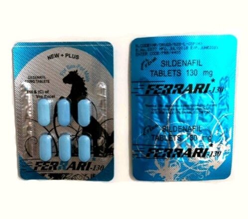 Ferrari 130 Mg Sildenafil 6 Tablet Sertleştirici Hap