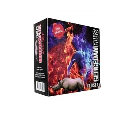 Gergedan Plus 4’lü Set Cinsel Performans Arttırıcı