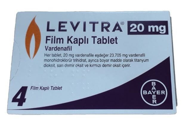 Levitra 20 mg 4 Tablet Sertleştirici Hap Ereksiyon İlacı