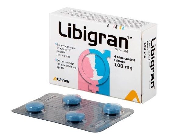 Libigran 100 mg 4 Tablet Sildenafil Sertleştirici Hap