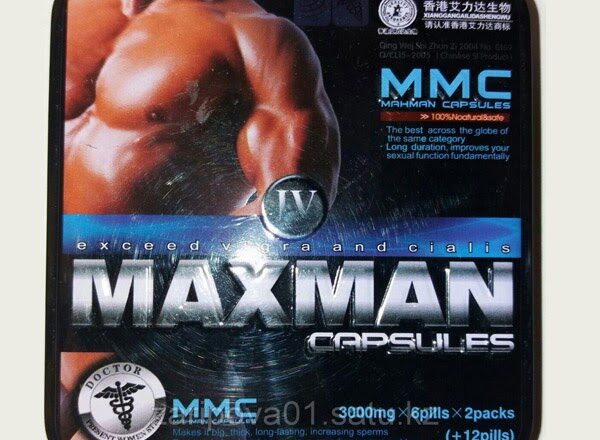 Maxman 4 Etkili Geciktirici ve Sertleştirici Hap