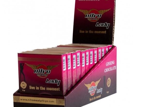 Nitromax Bayan Azdırıcı Çikolata 12 Adet
