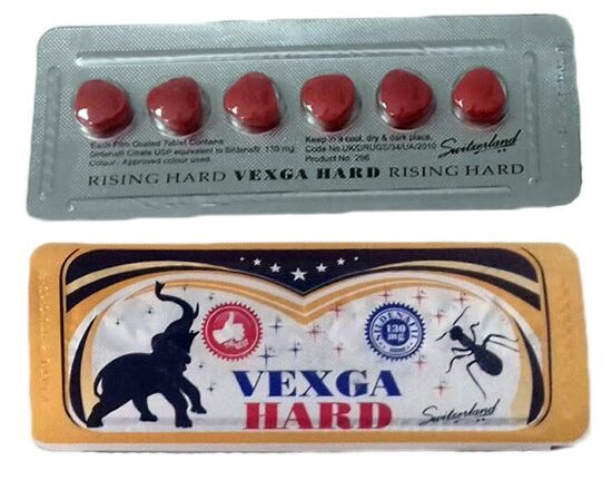 Rising Hard Vexga Hard 130 Mg Filli Sertleştirici Hap
