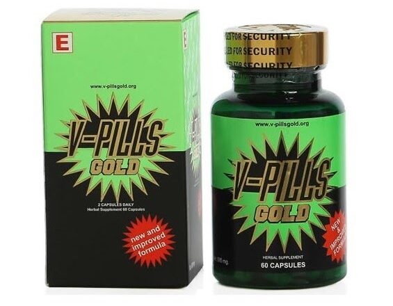 V-Pills Gold 60 Kapsül Penis Büyütücü
