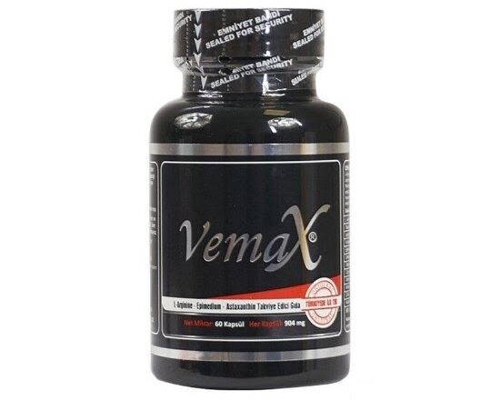 Vemax 60 Kapsül Cinsel Güç Arttırıcı