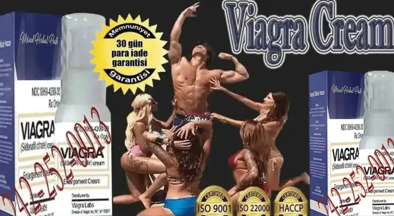 Viagra Krem Sertleştirici ve Geciktirici Cinsel Performans Arttırıcı